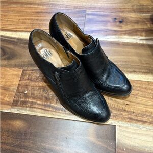 Sofft Black Leather Heels